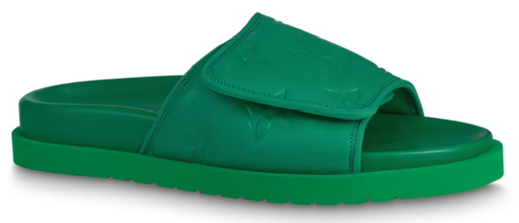 Dép Louis Vuitton Miami Mules ‘Green’ 1AA7T5