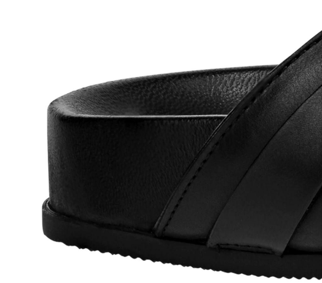 Dép Louis Vuitton Mirabeau Mules ‘Black’ 1A7WD0 - Ảnh 3