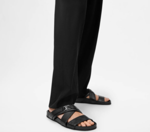 Alternative view of Dép Louis Vuitton Mirabeau Mules ‘Black’ 1A7WD0