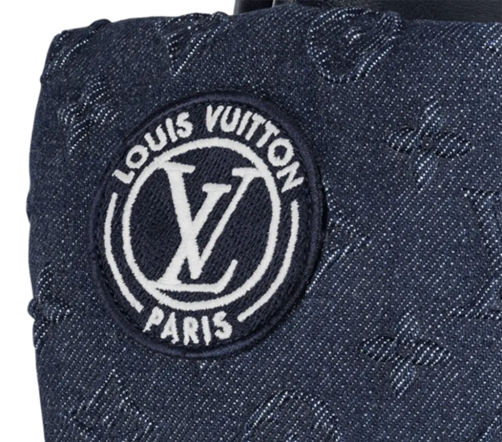 Dép Louis Vuitton Pool Pillow Flat Comfort Mules ‘Blue’ 1AABLU - Ảnh 4