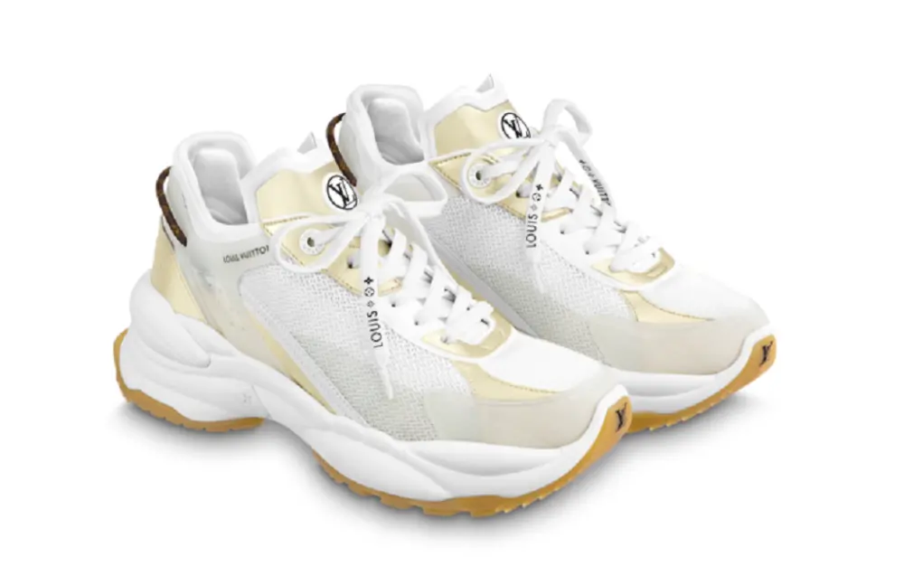 Alternative view of Giày Louis Vuitton Run 55 Trainers ‘White Beige’ 1AAP61