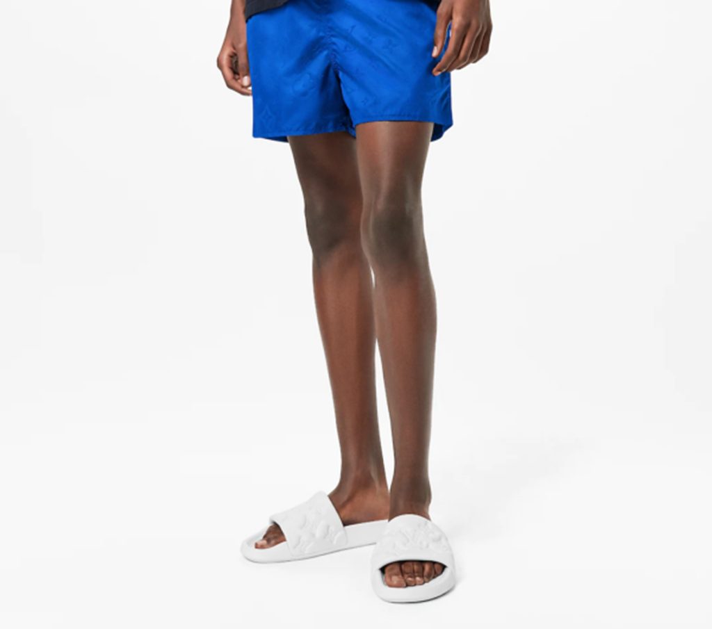 Dép Louis Vuitton Waterfront Mules ‘White’ 1A9FK5 - Ảnh 3