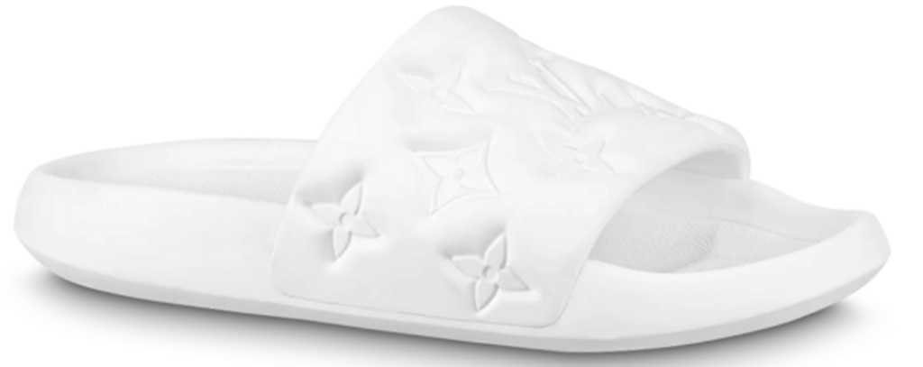 Dép Louis Vuitton Waterfront Mules ‘White’ 1A9FK5