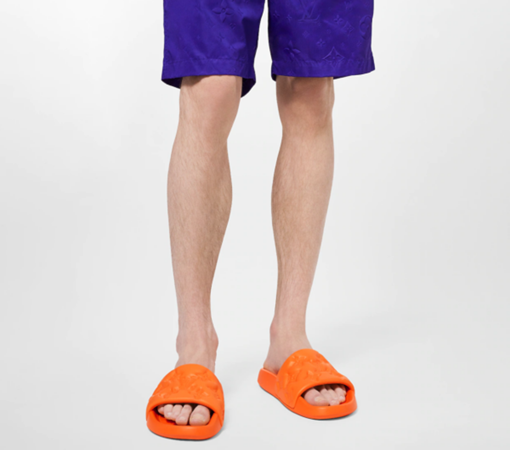 Dép Louis Vuitton Waterfront Mules ‘Orange’ 1AA5NN - Ảnh 3