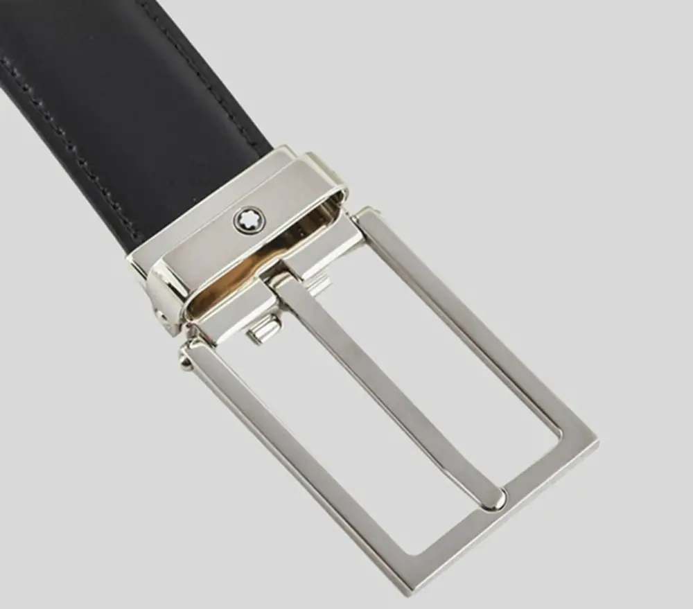 Thắt Lưng Montblanc Reversible Leather Slim Belt 113273 - Ảnh 3
