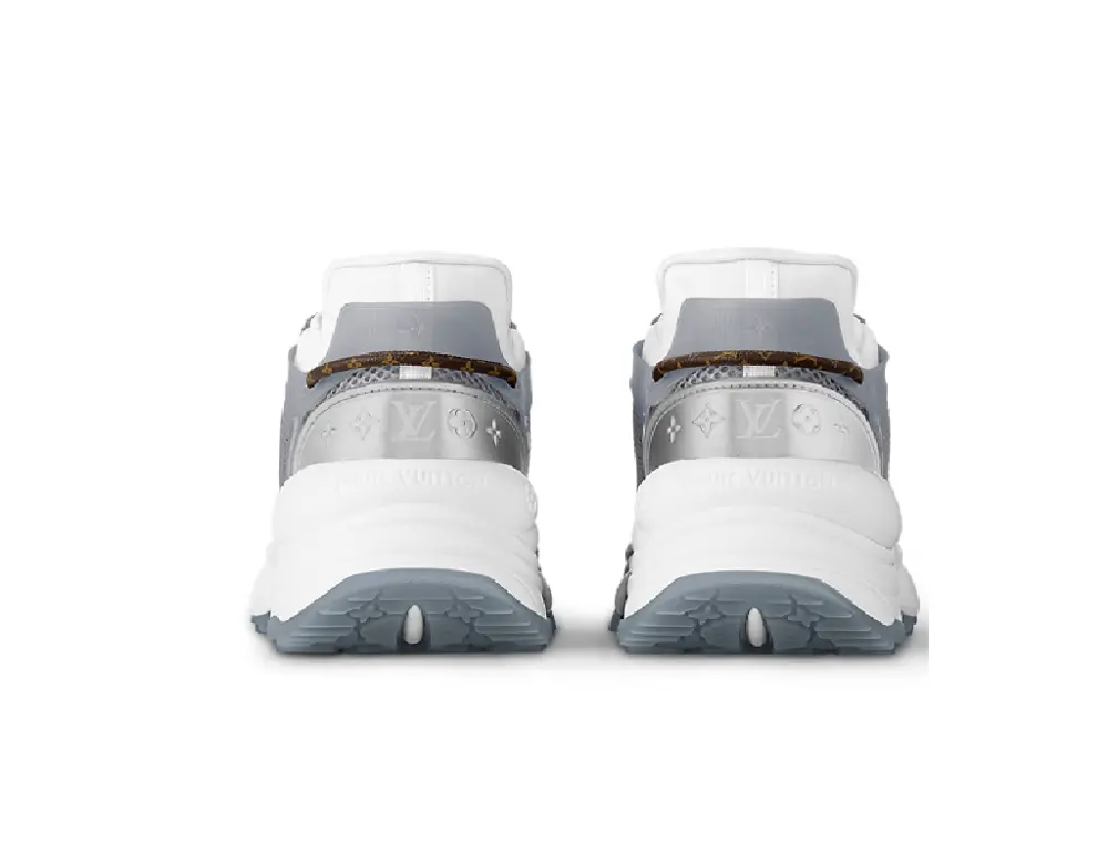 Alternative view of Giày Louis Vuitton Run 55 Trainers 'Grey' 1ABVJ4