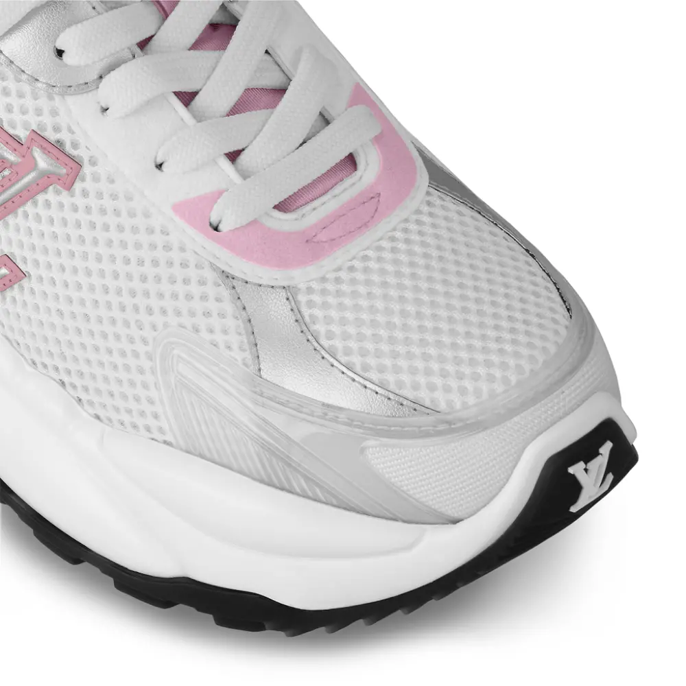 Giày Louis Vuitton Run 55 Trainers 'Pink' 1ABVI8 - Ảnh 3