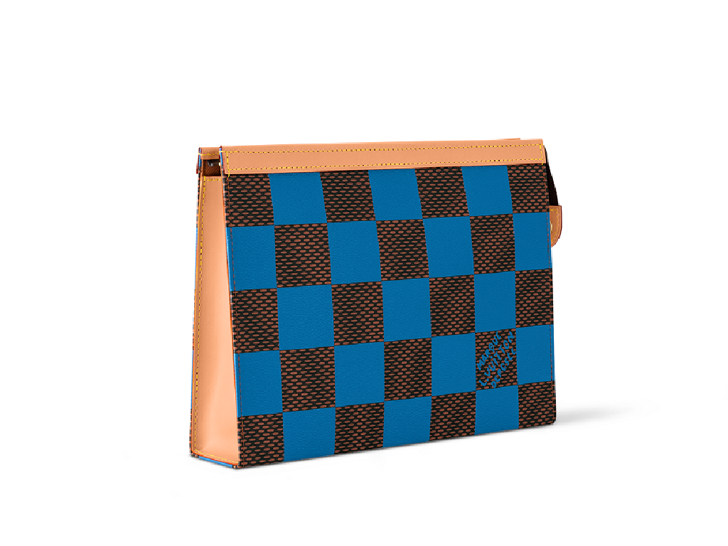 Túi Louis Vuitton Pochette Voyage 'Blue' N40539 - Ảnh 3