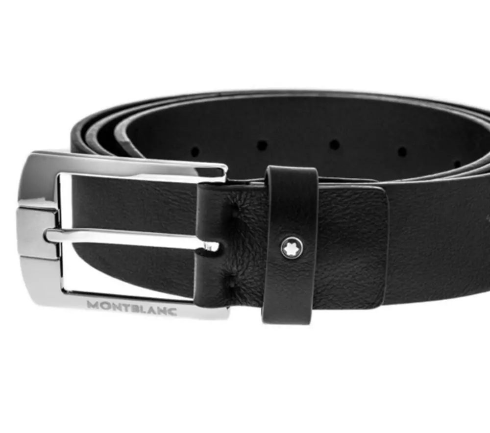 Alternative view of Thắt Lưng Montblanc Casual Line Leather Belt ‘Black’ 107676