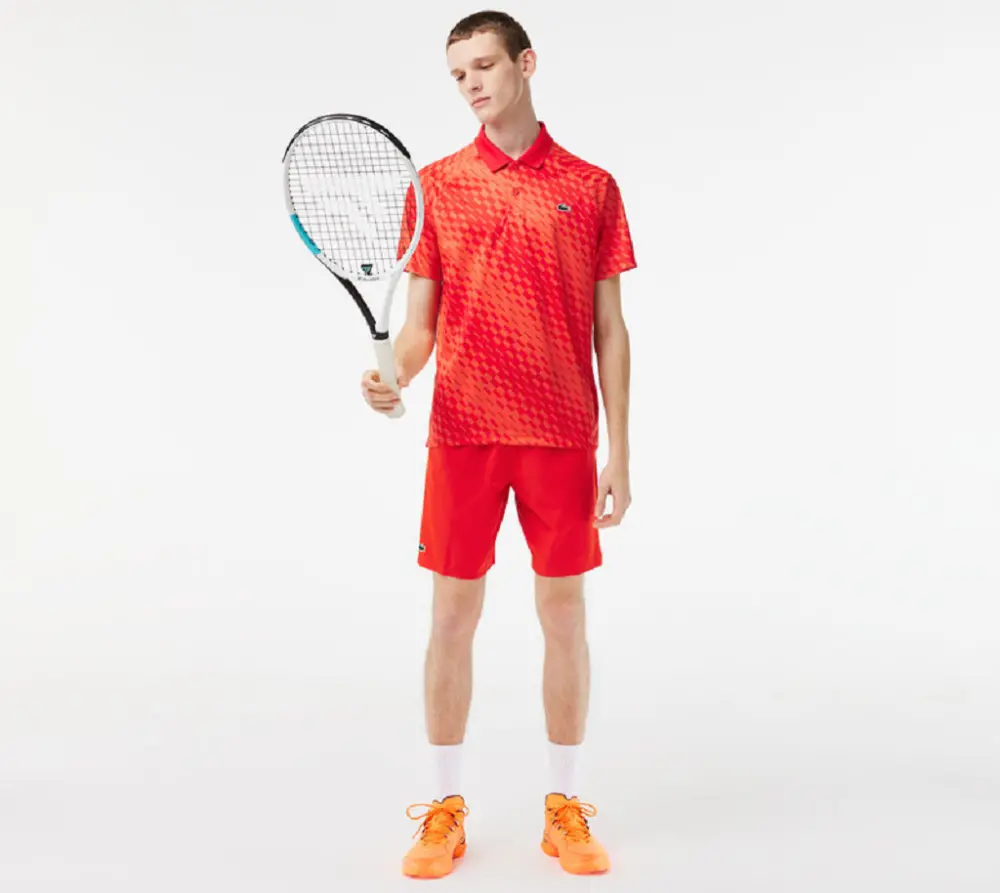 Alternative view of Áo Lacoste Tennis x Novak Djokovic Fan Version Polo DH5174 WI9