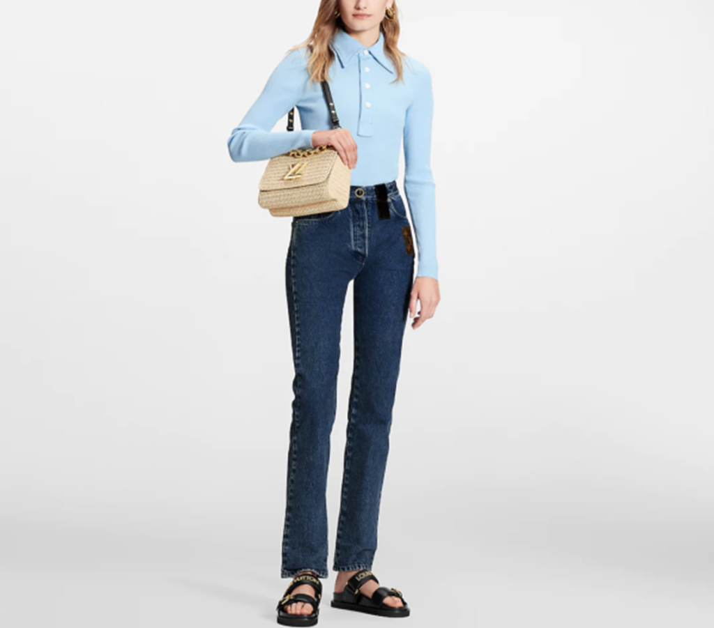 Dép Louis Vuitton Paseo Flat Comfort Mules ‘Black’ 1AAB6H - Ảnh 2