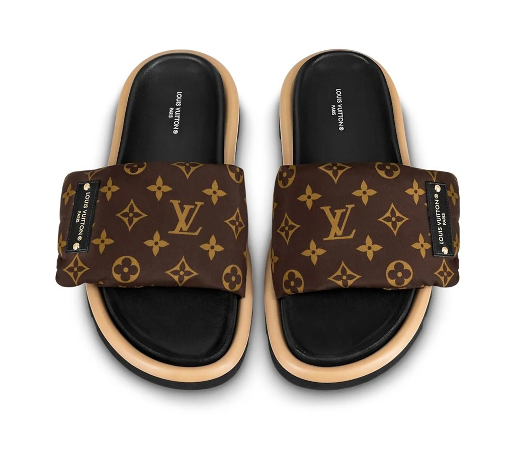 Dép Louis Vuitton Pool Pillow Mules ‘Cacao Brown’ 1AAEBX - Ảnh 3