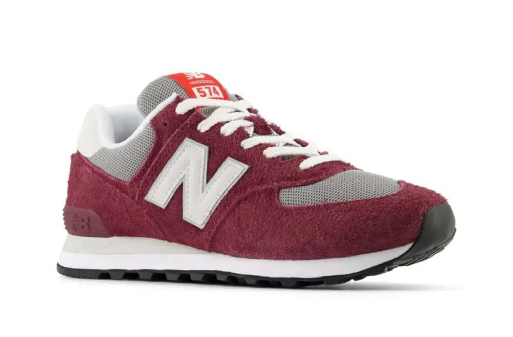 Giày New Balance 574 Claret White U574BGH - Ảnh 6