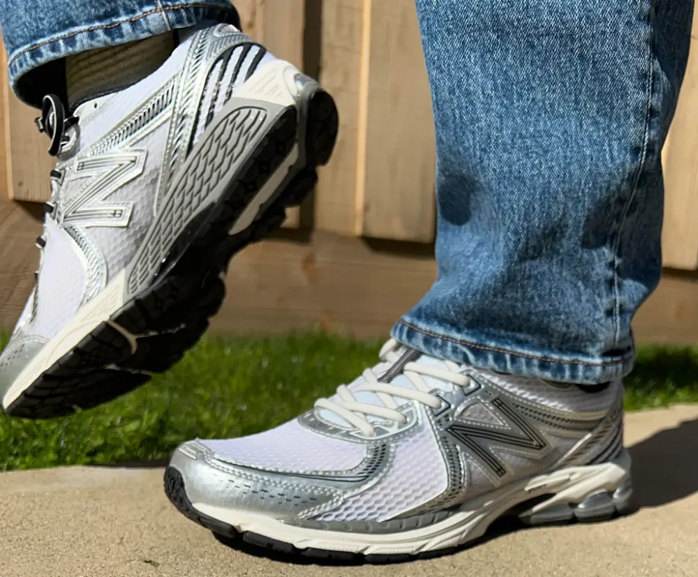 Giày New Balance 860v2 'Milky Way Pack Optic White' ML860GB2 - Ảnh 5