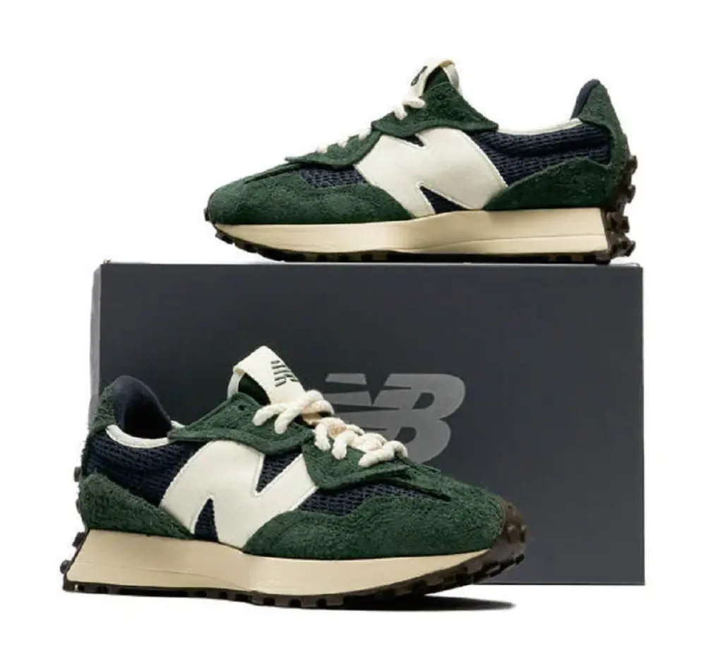 Giày New Balance 327 Green Brailed U327WVD - Ảnh 3
