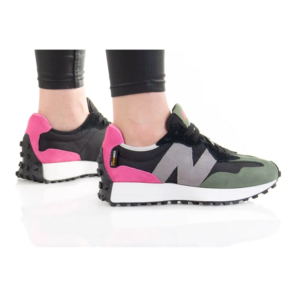 Giày New Balance 327 ‘Black Pink Green’ MS327WR1 - Ảnh 4