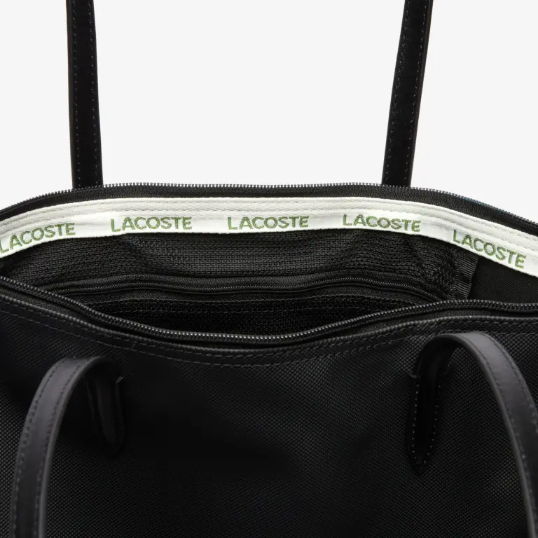 Túi Lacoste L.12.12 Vertical Tote ‘Black’ NF1890P53G-000 - Ảnh 4