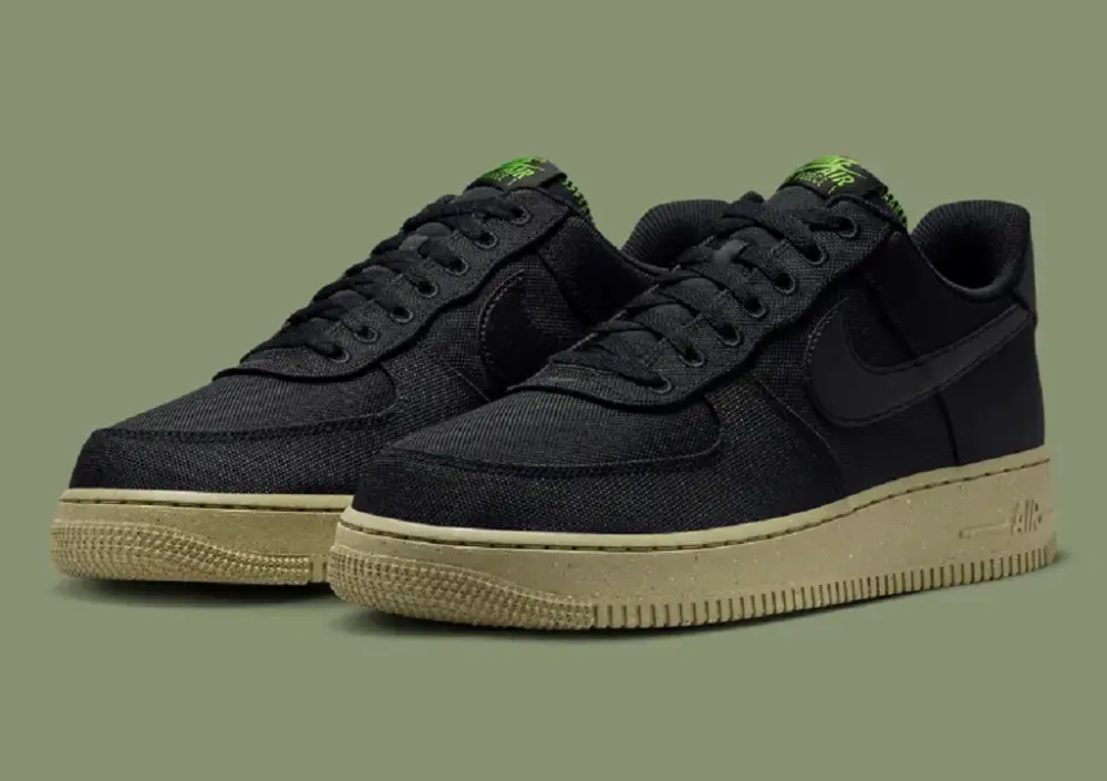 Giày Nike Air Force 1 Low Black Olive FJ4160-001 - Ảnh 3