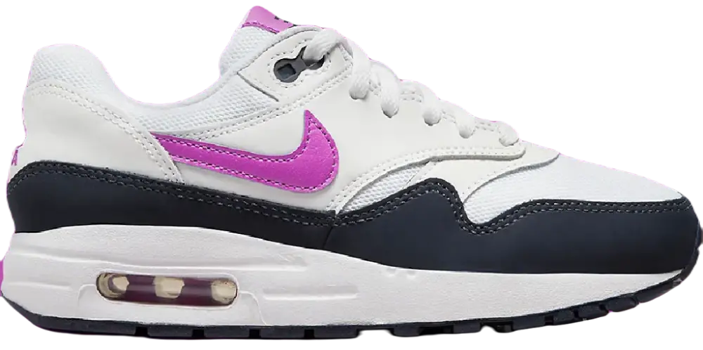 Giày Nike Air Max 1 GS Black White Purple FQ8360-100