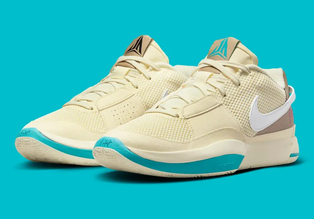 Giày Nike Ja 1 “Seasonal” (Coconut Milk) DR8786-102 - Ảnh 3