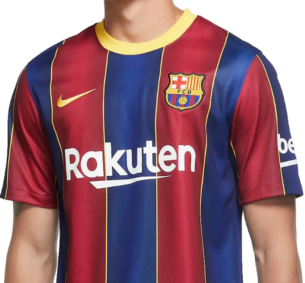 Alternative view of Áo Nike FC Barcelona 2020/21 Stadium Home Jersey 'Blue' CD4232-456