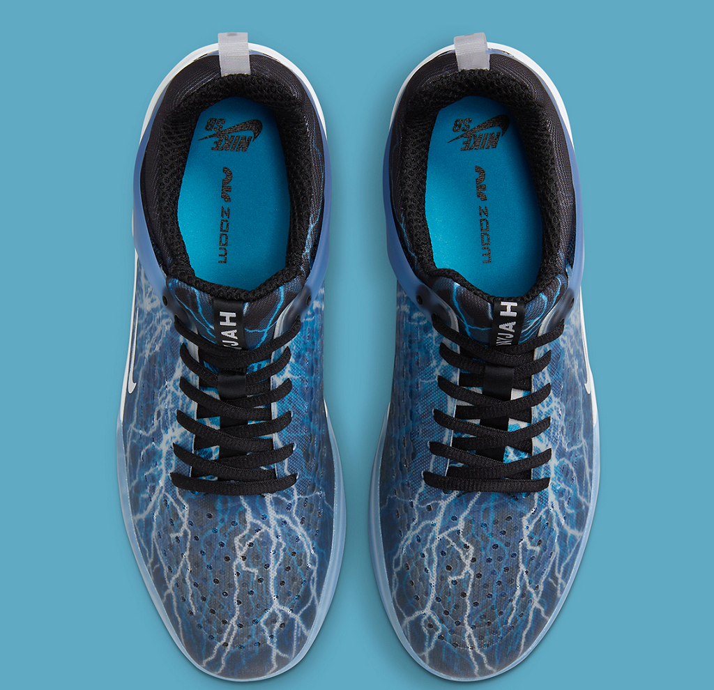 Giày Nike SB Nyjah 3 Adopts the "Trouble at Home" Motif FB2394-001 - Ảnh 3