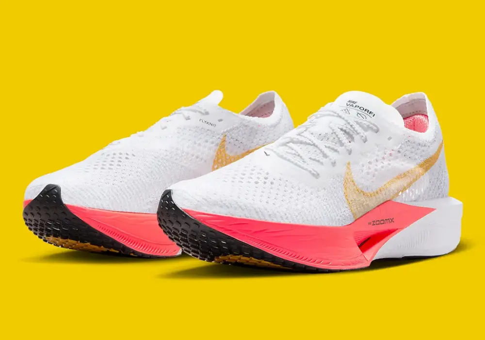 Giày Nike ZoomX Vaporfly 3 'Yellow Pink White' DV4130-101 - Ảnh 5