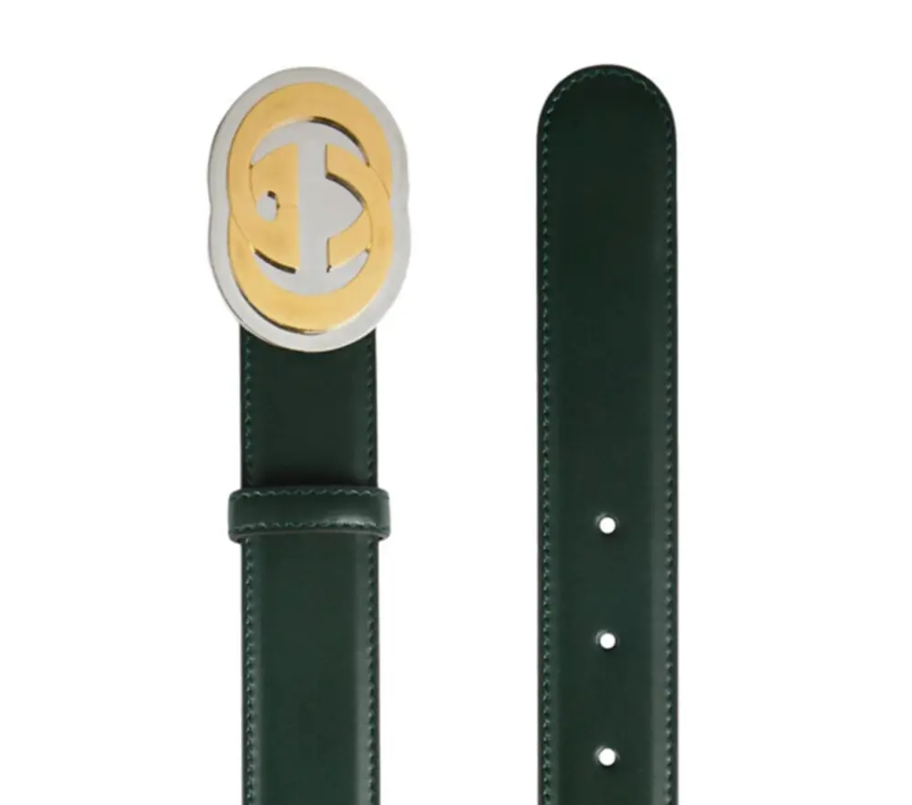 Alternative view of Thắt Lưng Gucci G Buckle ‘Green’ 598092-DT90X-3020