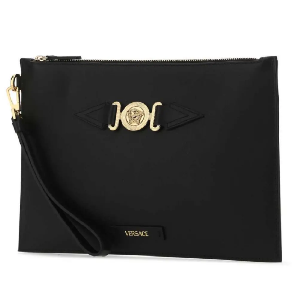 Túi Versace Medusa Biggie Pouch 10062431A03190 - Ảnh 4