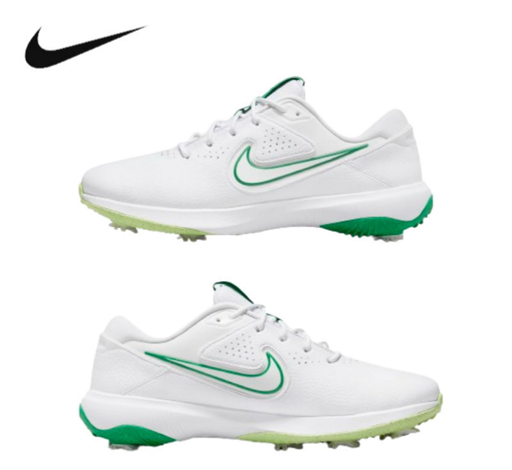 Giày Nike Victory Pro 3 Wide Fit Golf 'White/Green' DX9028-103 - Ảnh 6