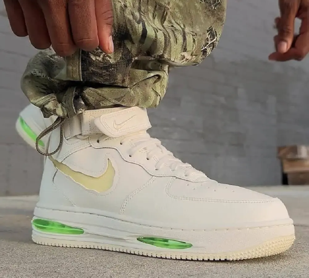 Giày Nike Air Force 1 Mid Evo 'Sail' FB1374-100 - Ảnh 3