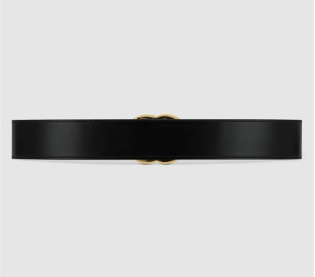Thắt Lưng Gucci 21SS GG Gold Buckle Belt 406831-0YA0G-1000 - Ảnh 2