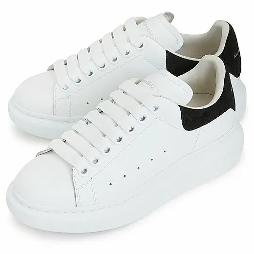 Giày Alexander McQueen Oversized ‘White Black’ 650788-WHZ4K-9061 - Ảnh 3