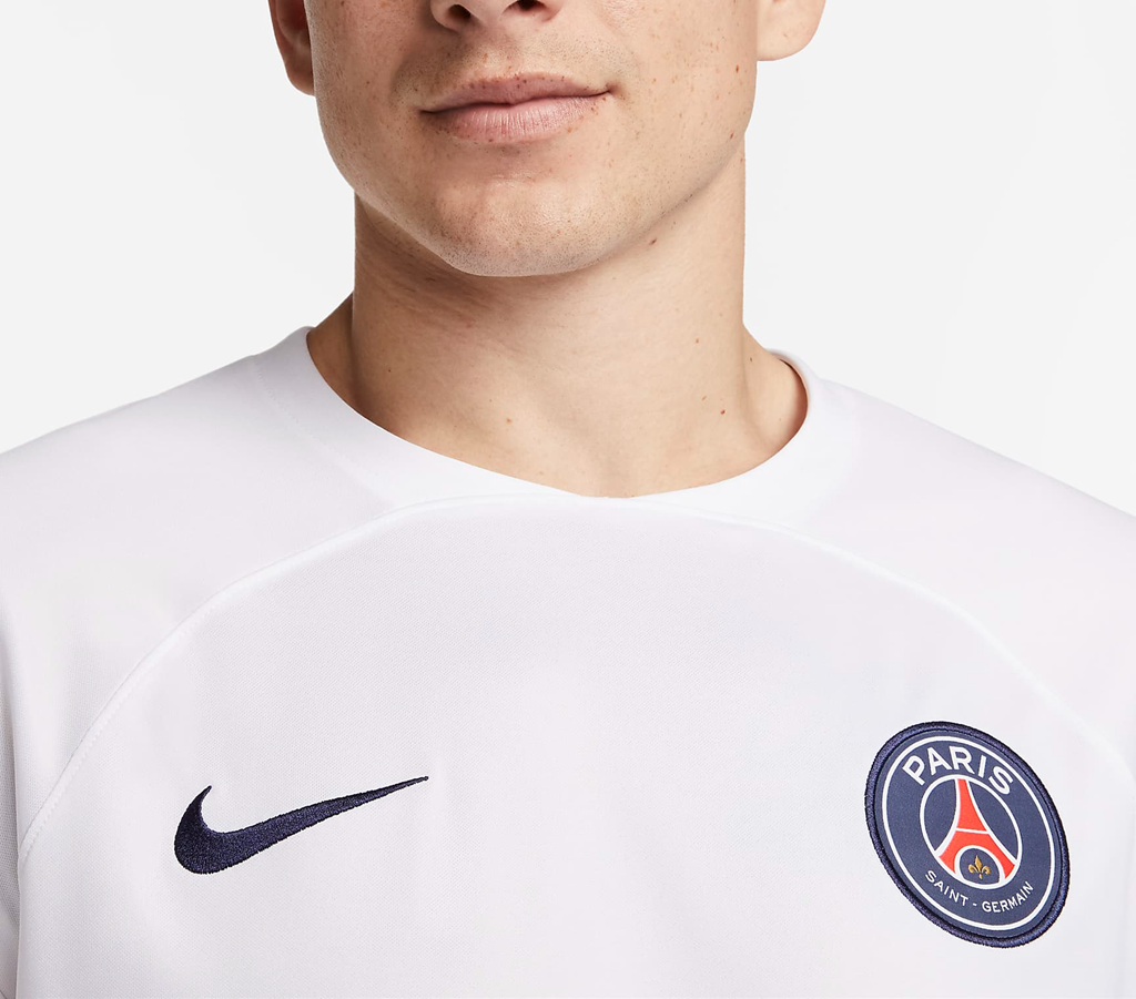 Áo Nike Paris Saint-Germain 2023/24 Stadium Away Jersey 'White' DX2693-101 - Ảnh 3