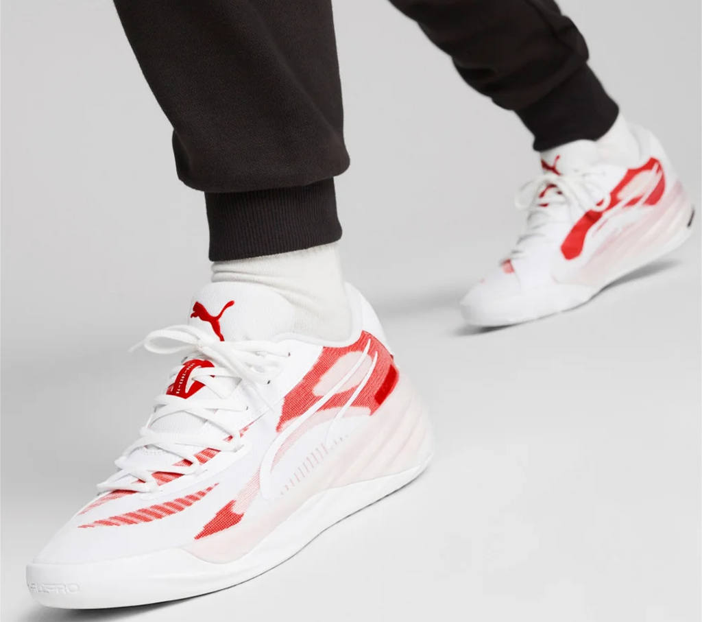 Giày Puma All-Pro Nitro Team 'White Red' 379081-04 - Ảnh 2