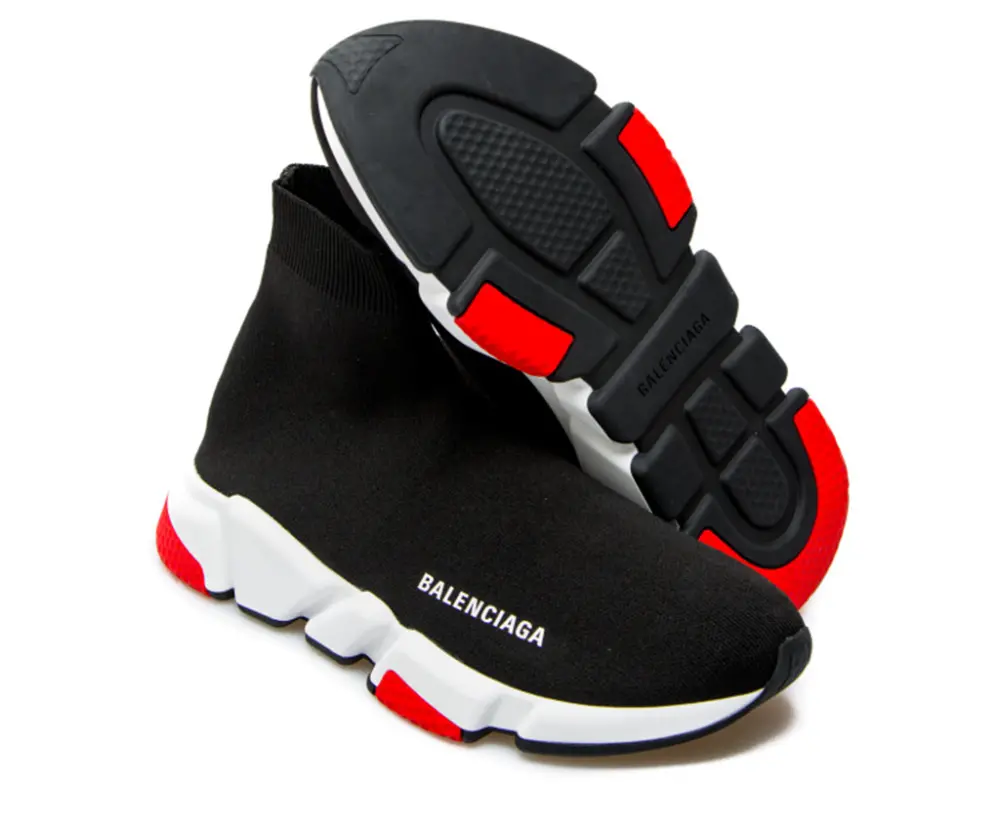 Giày Balenciaga Speed Trainers ‘Red White’ 530351-W05G0-1000 - Ảnh 3