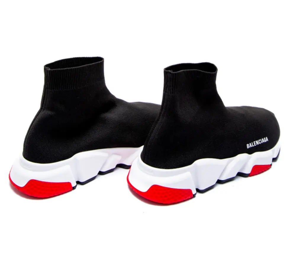 Giày Balenciaga Speed Trainers ‘Red White’ 530351-W05G0-1000 - Ảnh 5
