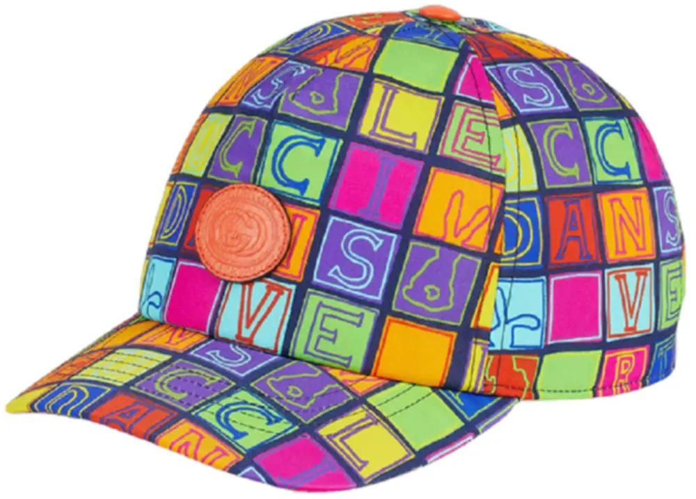 Mũ Gucci Cube Bunny Print Baseball ‘Multicolor’ 730186-4HAWR-8476