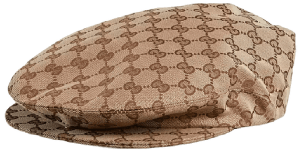 Mũ Gucci Original GG Canvas Flat ‘Beige Brown’ 696856-4HAOB-9764