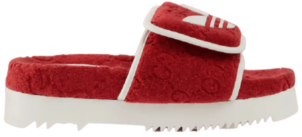 Dép Gucci x Adidas Women’s GG Platform ‘Red’ 702398-UU010-6560
