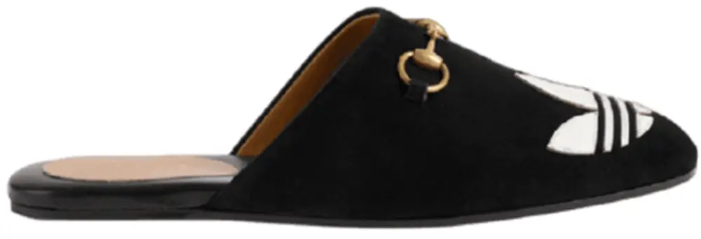 Dép Gucci x Adidas Women’s Trefoil ‘Black’ 702211-DE8X0-1060