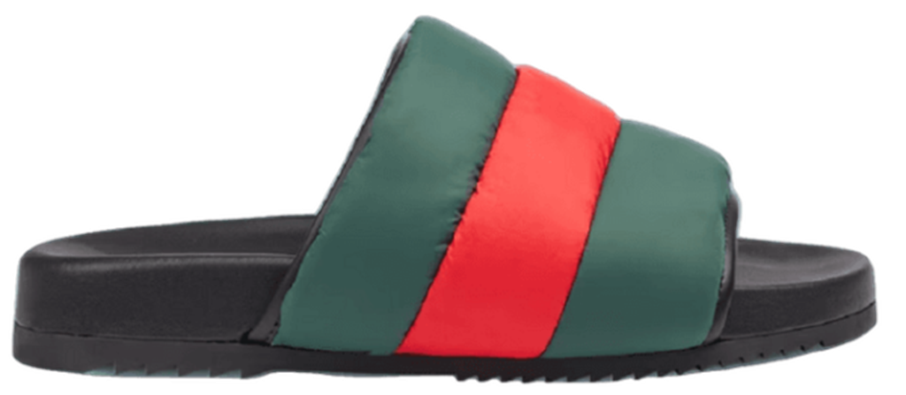 Dép Gucci Men’s Padded Web Slide Sandal ‘Black’ 692387-UFR30-3060