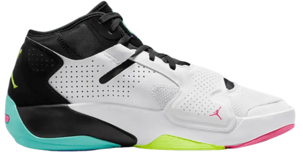 Giày Nike Air Jordan Zion 2 Dynamic Turquoise GS ‘White’ DO9514-107