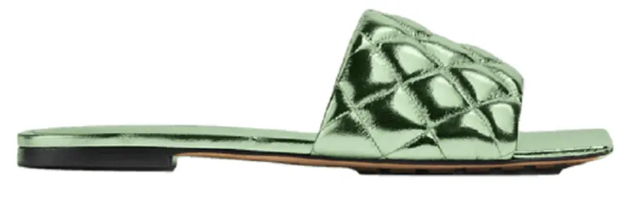 Dép Bottega Veneta Padded Flat Sandal ‘Pistachio’ 627710V27M03505