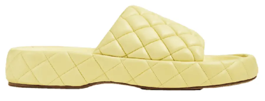 Dép Bottega Veneta Padded ‘Lemonade’ 708885VBRR07411