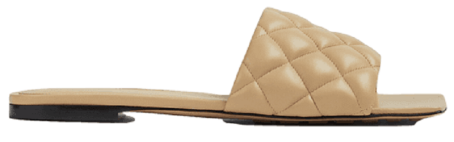 Dép Bottega Veneta Padded Flat Sandal ‘Cane Sugar’ 627710VBRR02624