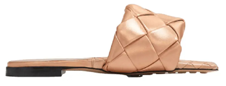 Dép Bottega Veneta Lido Flat Sandal ‘Cinder’ 608853V1AH05721