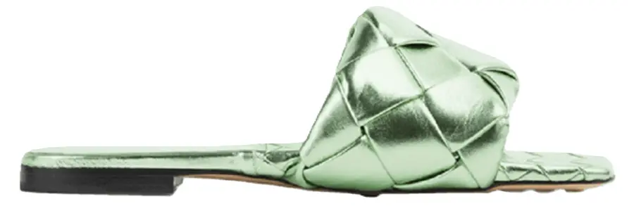 Dép Bottega Veneta Lido Flat Sandal ‘Pistachio’ 608853V29N03505