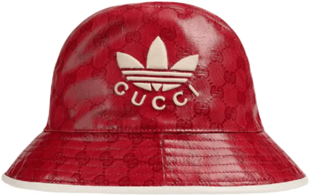 Mũ Gucci x Adidas GG Canvas Fedora ‘Red Crystal’ 728215-3HAN6-6477
