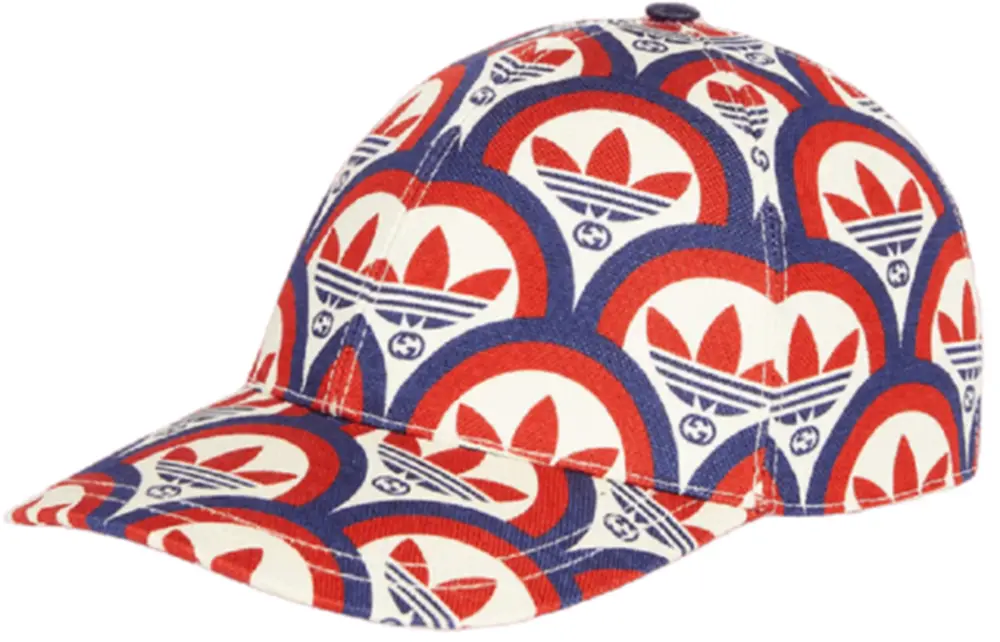 Mũ Gucci Adidas x Gucci Trefoil Print Baseball ‘Multicolor’ 696485-4HAQF-6468